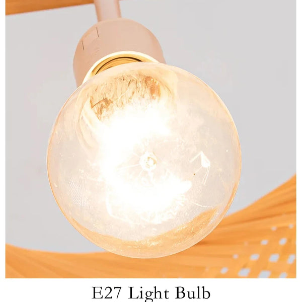 30cm Modern Handmade Bamboo Pendant Light