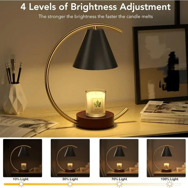 Bedside lamp with control