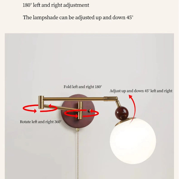 Modern Nordic style wall lamp