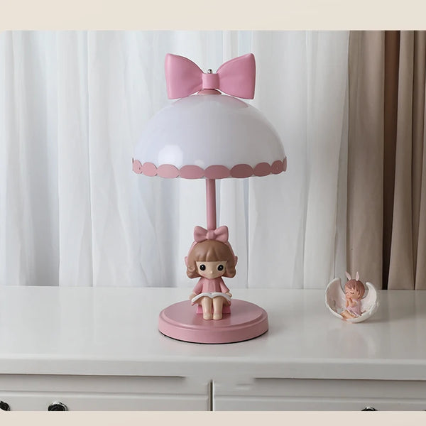 Bedside table lamps for princess bedroom