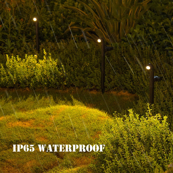 4/6PCS Solar LED Garden Lights – 3000K Warm White, Waterproof