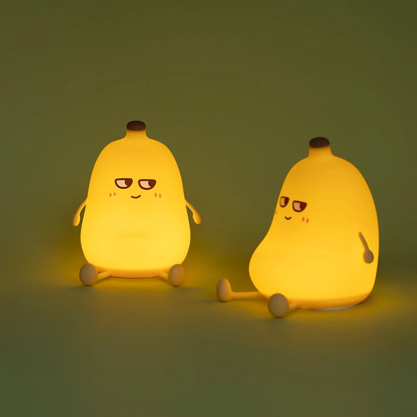 Night light for children's room cute banana lamp