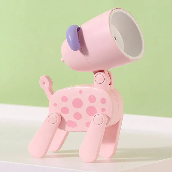 Mini LED Foldable Table Night Light Cute Animal Light