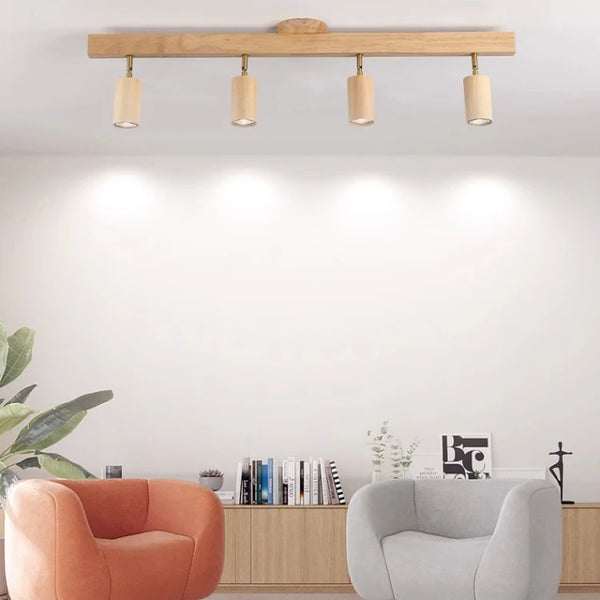 Japanese wooden chandelier