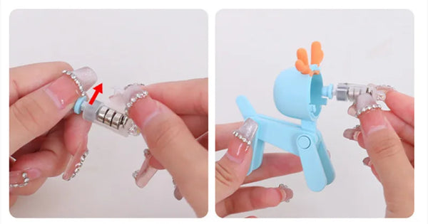 Mini LED Foldable Table Night Light Cute Animal Light