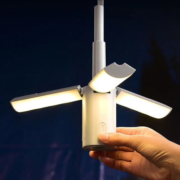 Rechargeable Portable Folding Camping Light for Indoor/Outdoor