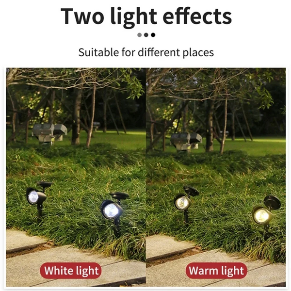 Outdoor LED Solar Spotlights β IP65 Waterproof Landscape Lights for Garden, Lawn, Pathway & Trees