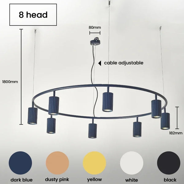 Modern LED chandelier