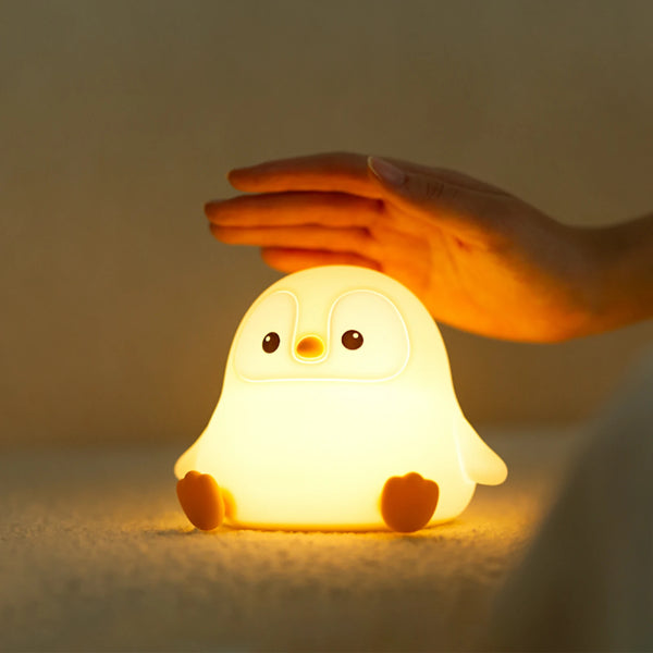 cute penguinbaby silicone lamp