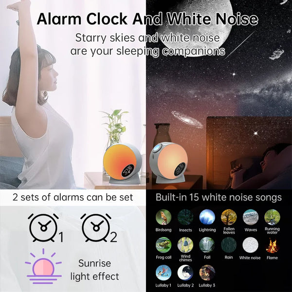 Galaxy Projector, 13-in-1 Night Light, Constellations