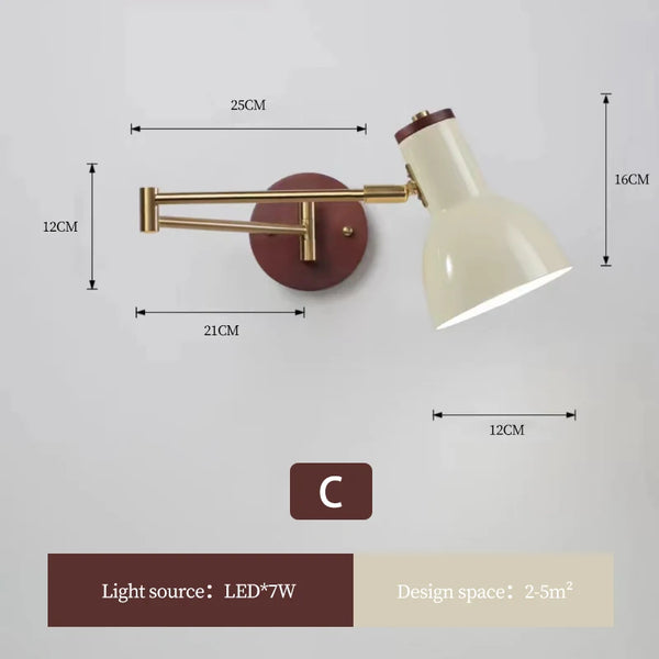 Modern Nordic style wall lamp