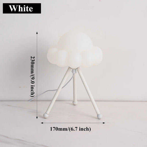 White cloud table lamp