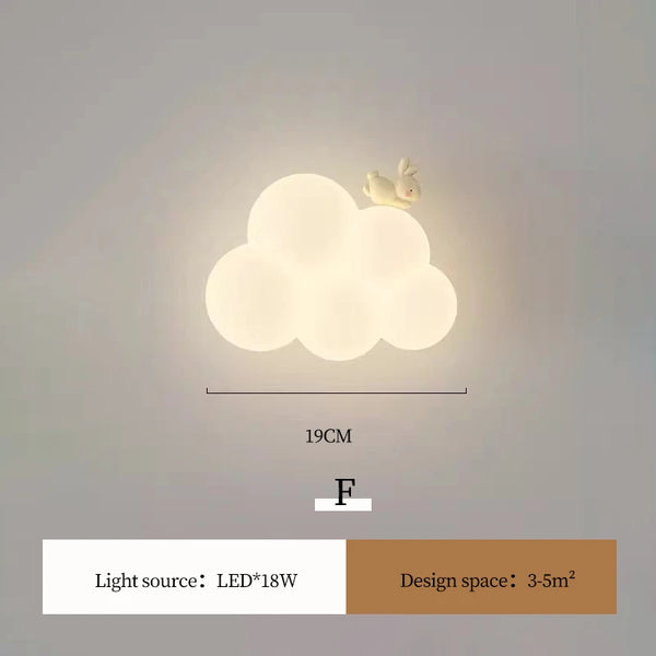 Minimalist Children's Room Wall Lamps
