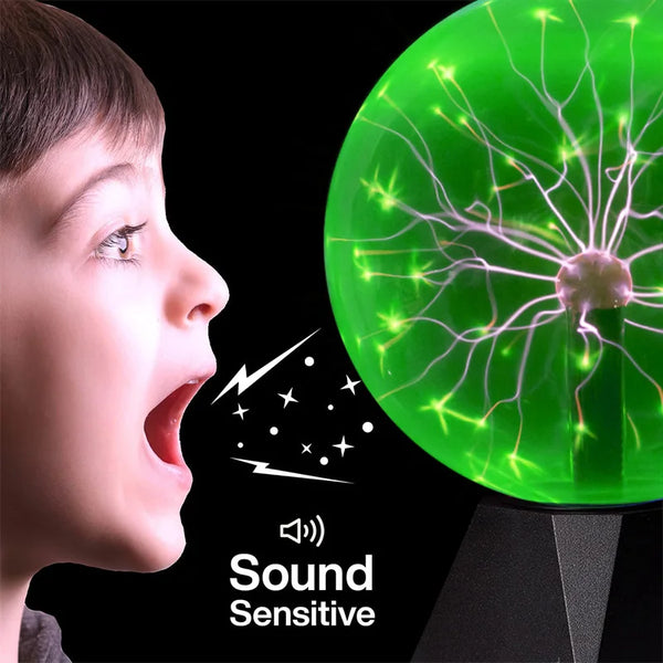 LED Glass Touch Magic Plasma Ball Lamp