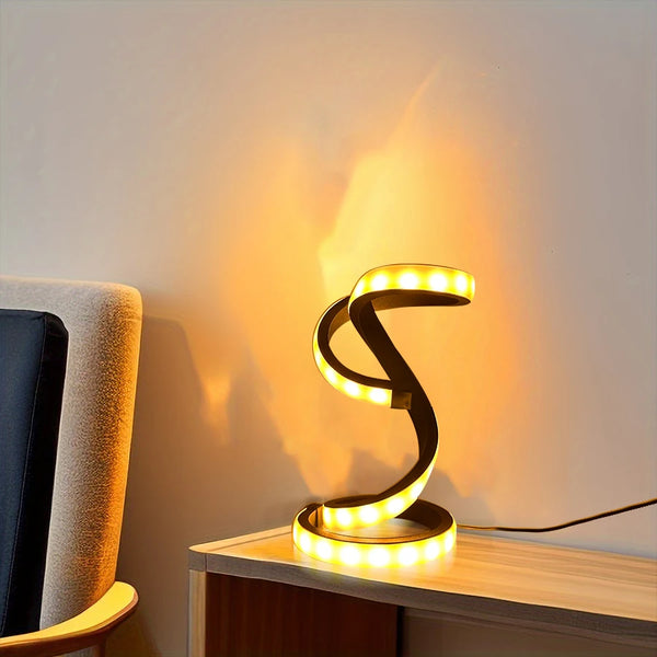 1pc Unique Creative Table Lamp, USB Power Supply - Three-tone Light