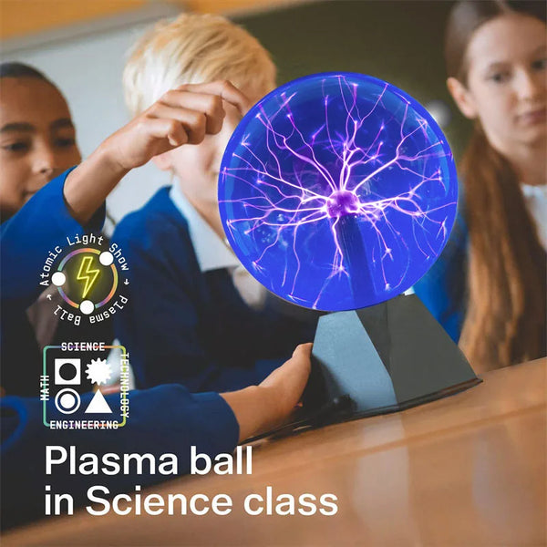 LED Glass Touch Magic Plasma Ball Lamp