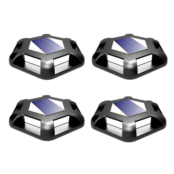 2pcs/4pcs Solar Light Outdoors Solar Street Light Lawn Lamp Garden Decor Buried Stair Lamp Underground Decking Lampy Solarne