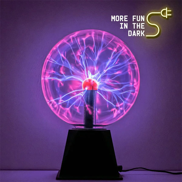 LED Glass Touch Magic Plasma Ball Lamp