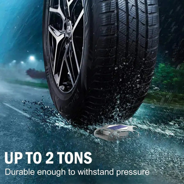 2pcs/4pcs Solar Light Outdoors Solar Street Light Lawn Lamp Garden Decor Buried Stair Lamp Underground Decking Lampy Solarne