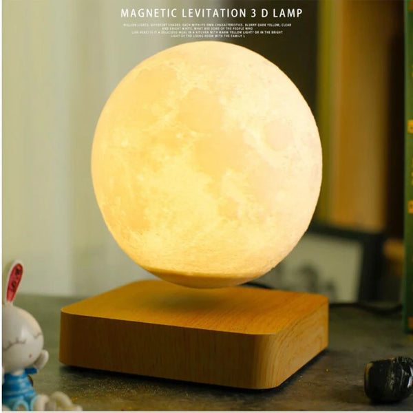 Magnetic Levitation LED Moon Lamp