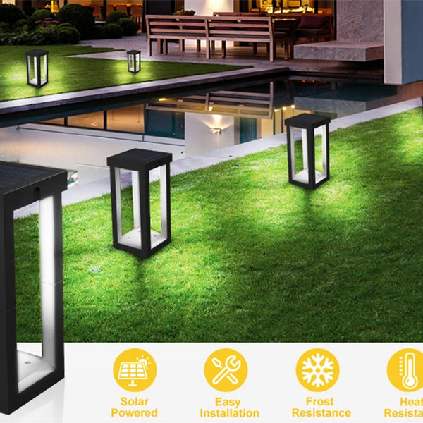 T-SUN Solar Garden Lights – LED Landscape Lighting, IP65 Waterproof for Lawn, Patio & Walkways