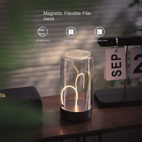 Portable Quantum Wire Magnetic Ambient Light