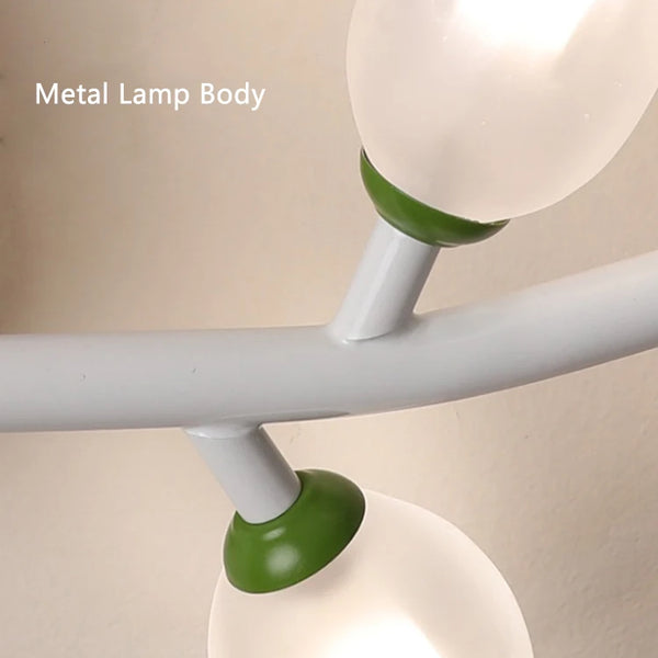 Cartoon Rechargeable Battery Wall Lamps Resin Animal