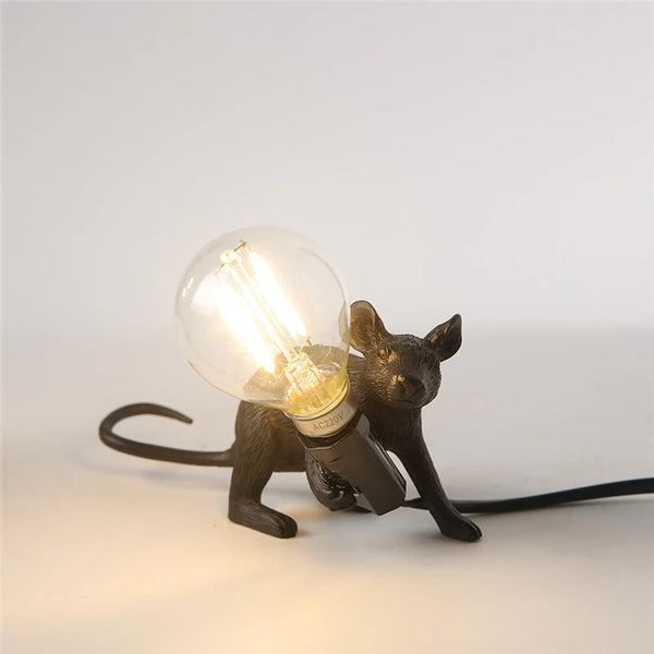 Nordic Resin Mouse Night Light, Small, Cute, Modern, LED