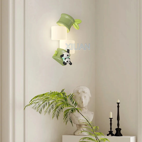 Monkey Rabbit Panda Animal Wall Lamps