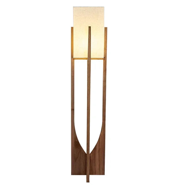 Nordic wooden floor lamps