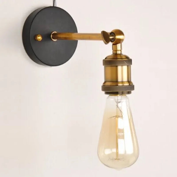 American single head wall lamp, retro industrial style