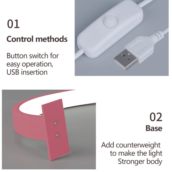 U-shaped half-moon nail lamp, multi-purpose