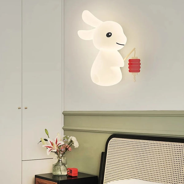 Cute Rabbit Wall Lamps LED