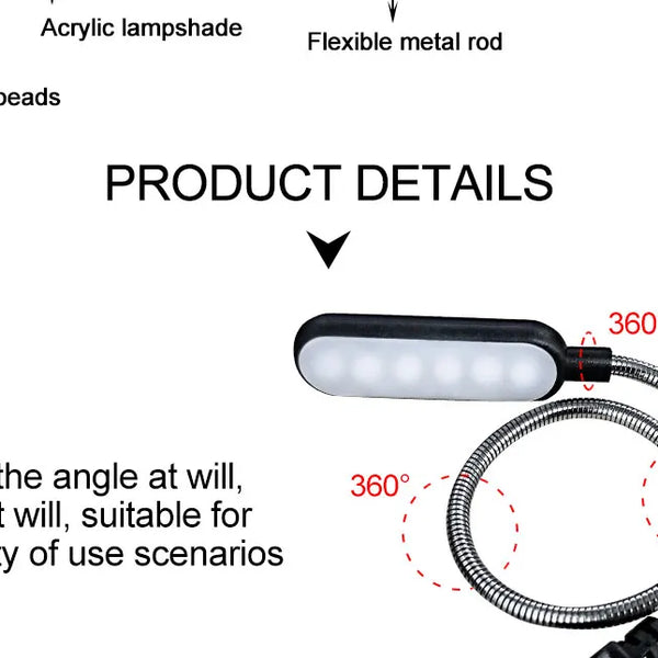 1 Piece Mini USB LED Light for Multiple Use