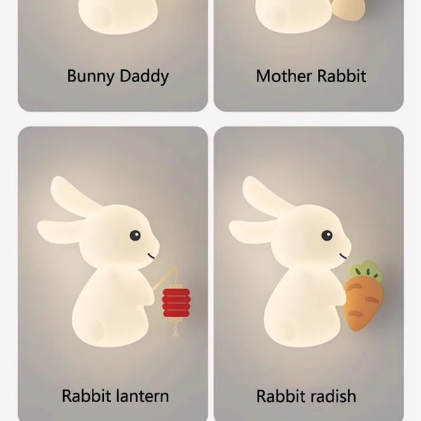 Cute Rabbit Wall Lamps LED
