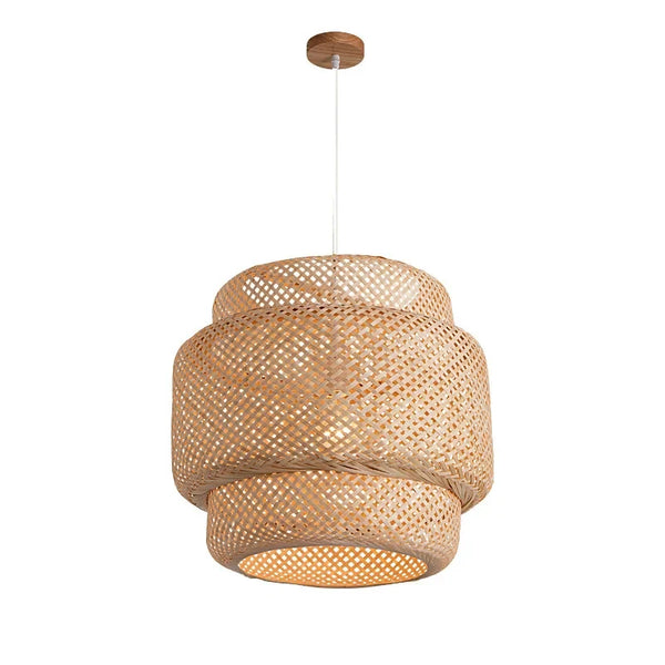 30cm Modern Handmade Bamboo Pendant Light