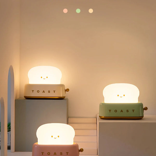 Toasted Bread Lamp Cartoon LED Light