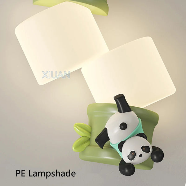 Monkey Rabbit Panda Animal Wall Lamps