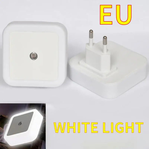Plug-in Square LED Night Light with Sensor Control