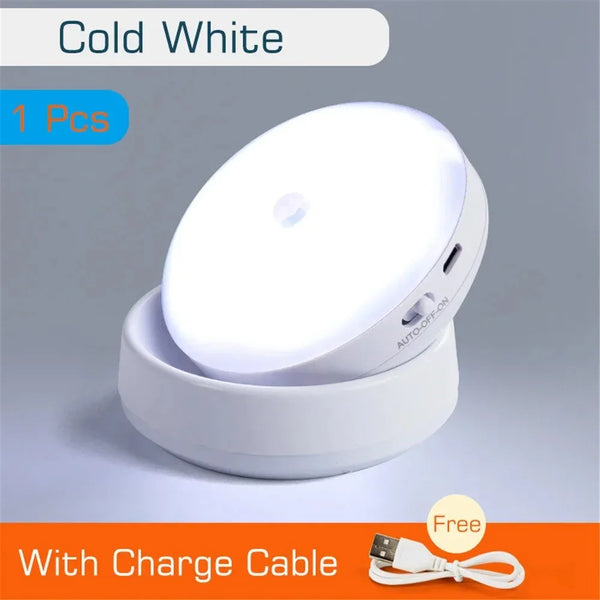 Wireless Rotating LED Motion Sensor Night Light