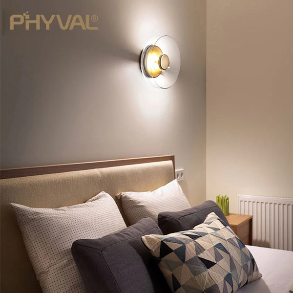 PHYVAL Nordic creative LED wall lamp