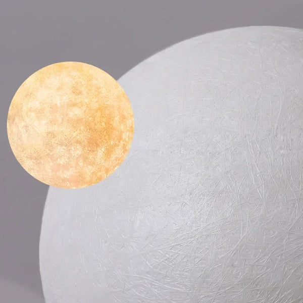 Nordic minimalist style pendant lights moon lamps