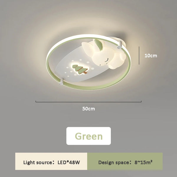 Cute LED ceiling lights for kids' room