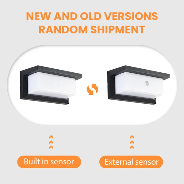 Waterproof Motion Sensor LED Wall Light for