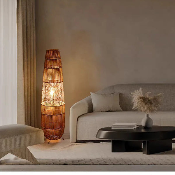 Wabi Sand Wind floor lamp, Japanese creative personality