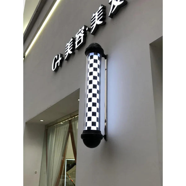 Beauty salon lighting, wall decoration