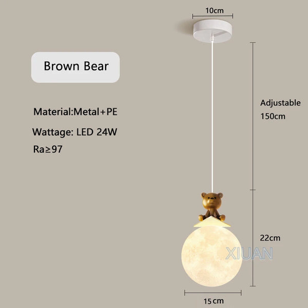 Creative cartoon pendant lights