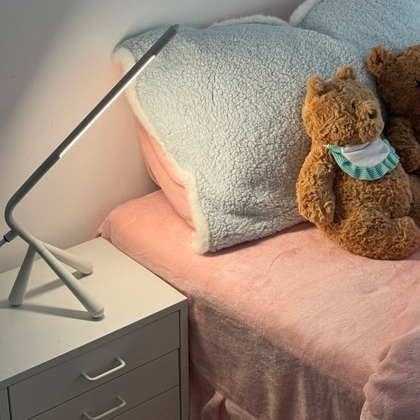 Minimalist LED table lamp with three legs