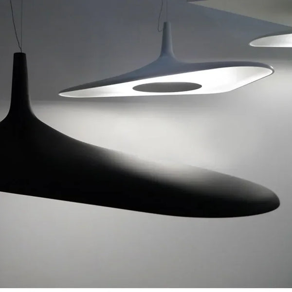 Nordic style modern pendant light irregular resin LED lamp