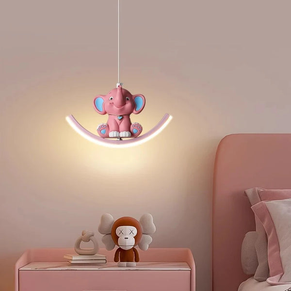 LED chandeliers with cute animals
